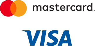 Mastercard and Visa Payment Logos